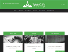 Tablet Screenshot of brickcitychurch.org